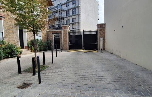 Parking moto ligne 12 Marie d'Aubervilliers